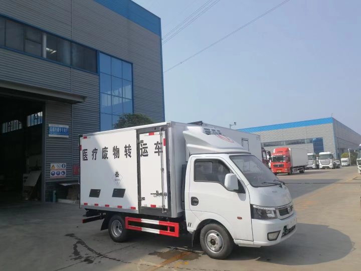 東風途逸藍牌醫(yī)療廢物轉(zhuǎn)運車