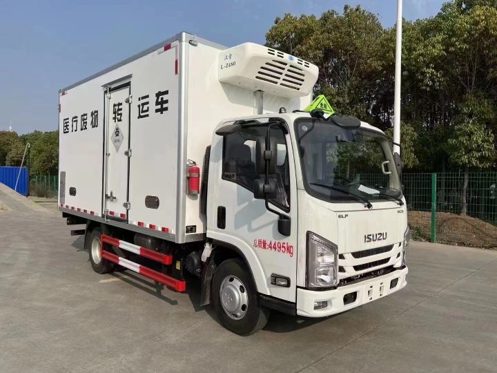 五十鈴藍牌醫(yī)療廢物轉(zhuǎn)運車